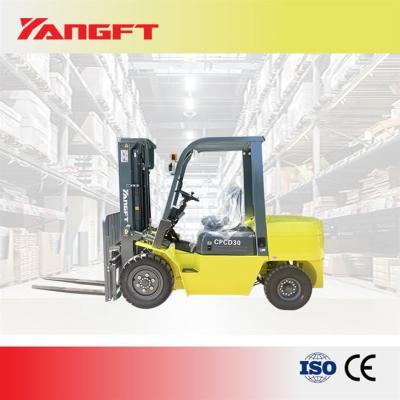 China 3 Tons Diesel Forklift Diesel Operated Forklift 3000KG for sale