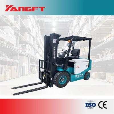 China 2.5 Tons Electric Forklift CPD25 2500KG Electric Powered Forklift for sale