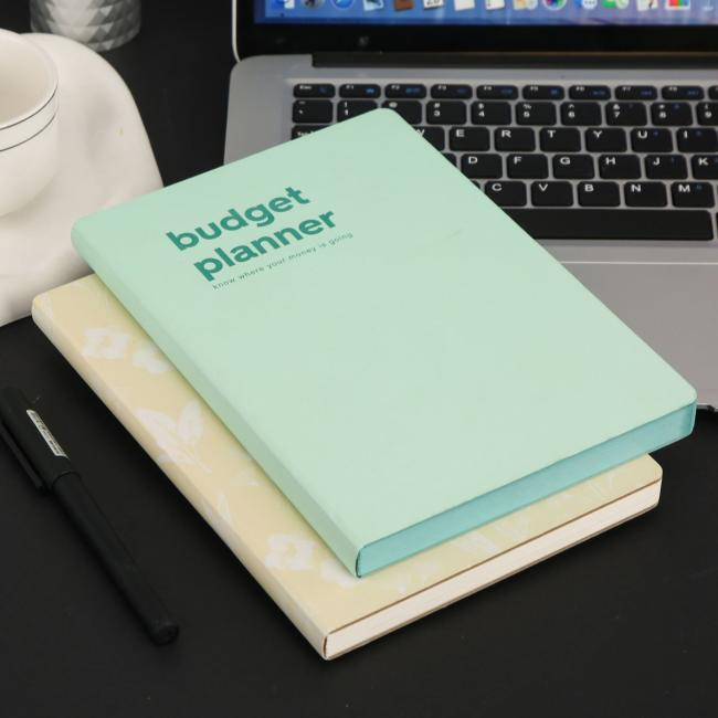 Spiral Hardcover Notebook customization example
