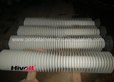 China 230KV Color White High Voltage Bushings Fireproof Metal Flange Available for sale