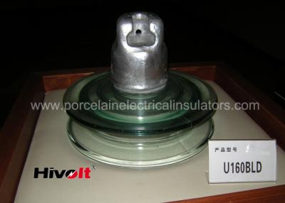 China Double Layer Glass Electrical Insulators , Glass Disc Insulator For Heavy Pollution Area for sale