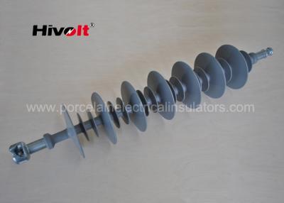 China Professional 69kv Composite Long Rod Insulator Ball / Socket Connection Way for sale