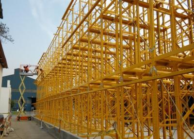 China 35m Pallet Rack Revestido Apoyado Edificio Autoportante Con Informe Sísmico en venta