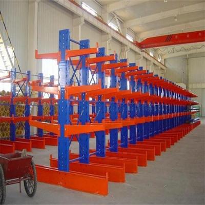 China Metal Pipe Cantilever Pallet Racking Shelving For Library for sale
