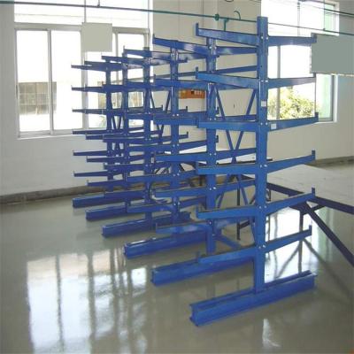 China Orange Storage Warehouse Cantilever Racking Systems Solution Galvanized Steel for sale