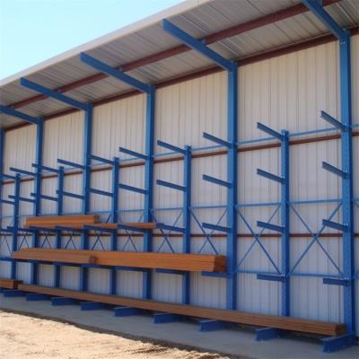 China Industrial Roll Formed Cantilever Rack Warehouse Metal Shelving for sale