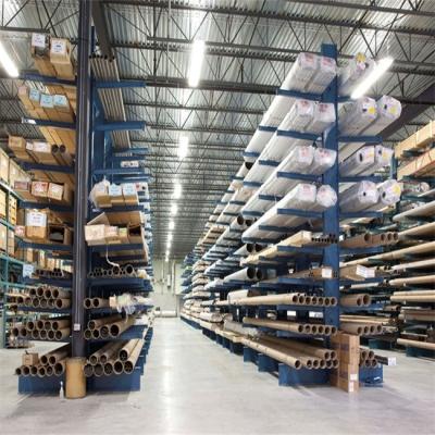 China Industrial Cantilever Pallet Racking Storage System solutions Aluminium Pipe for sale