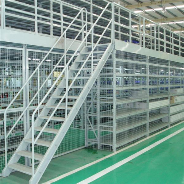 Quality Multi Level Steel Cantilever Mezzanine Platform Floor Rack For Storage 500KG for sale