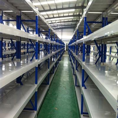 中国 SGS ISO 認定 中途半端用 棚棚 システム 粉末塗装 鋼 販売のため