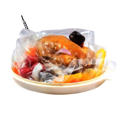 China Heat Seal Baking Plastic Bags For Oven Cooking 12Microns 25x55cm for sale