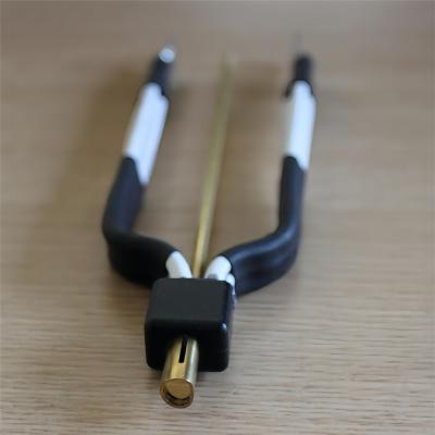 China Gold Plated Cylindrical Pulse Plastic Heat Staking Head Heat Staking Plastic Parts for sale
