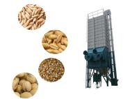 China Low Speed Auger Type Rice Drying Equipment 22 Ton With Low Broken Rate / Low Crack Rate for sale