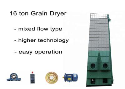 China Máquina de secado de maíz de fácil operación, tipo de flujo mixto Secador de granos de arroz de 16 toneladas en venta