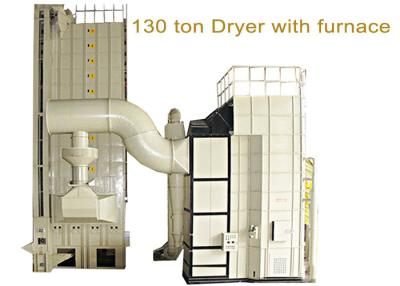 China 5HJL-130 Mixed Flow Dryer / 130 Ton Per Batch Grain Dryer With Suspension Furnace for sale