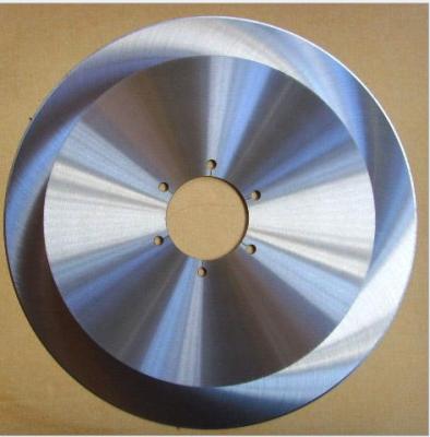 China Solid Carbide Tipped Cloth Cutting Knife , Round Rotary Cutter Blades for sale