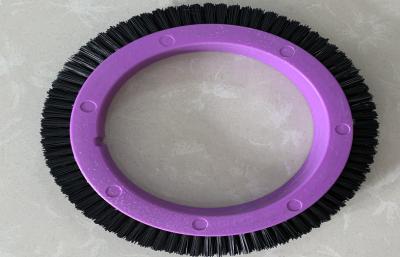 中国 織物の仕上げ機械のための染まるブタのヘア・ブラシの車輪 販売のため