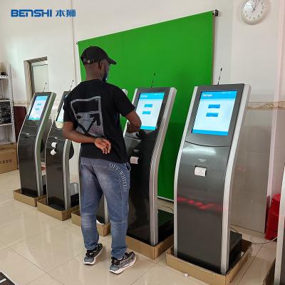 China Hospital Wireless Queue Management System , Touch Screen Information Kiosk Machine for sale