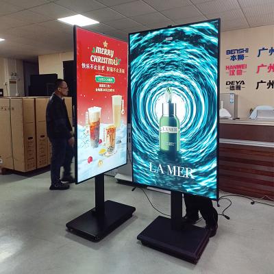 China Indoor High Brightness Window Advertising Display Screen Digital Signage for sale