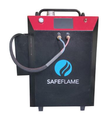 China Safeflame Gas Flame Brazing Machine for Dimensions 57 * 39 * 55 and Water Tank Capacity 8L for sale