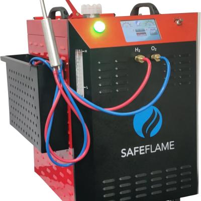 China Video Outgoing-Inspection Provided Safeflame Gas Flame Brazing Machine for Brass Welding for sale