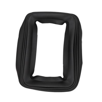China Truck Seat 4layers Flexible Pneumatic Driver Seat Rubber Cover Black Dump Trucks Resilient Cover Chair Seat Parts Dust Proof for sale