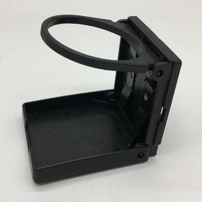 China plastic folding cupholder for the caravan motorhomes cup bracket for the RV with black color for sale