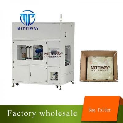 China Automatic Bag Folding Machine 4ctn/Min - 6ctn/min Packing speed for sale