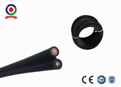 China Double Insulated 6mm Twin Core Cable Oil Resistance Strong Current Carrying Capacity for sale