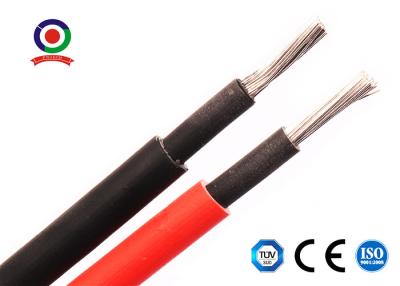 China Double Insulated 4mm Dc Solar Cable Tinned Copper Conductor For Solar Panels for sale