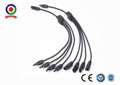 China 4 - 1 30A Solar Branch Connector Low Power Loss Easy Installation TUV Standard for sale