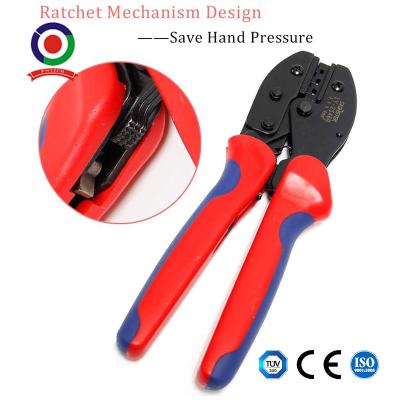 China Solar Crimper MC4 PV Crimping Tool 26-10 AWG Ratcheting Connector For 2.5-6.0mm2 for sale