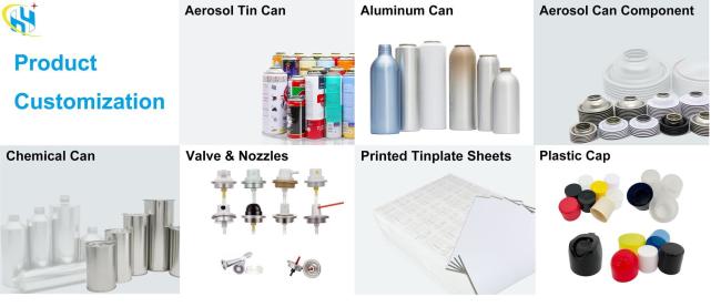 White Plastic Aerosol Nozzle for Shaving Foam