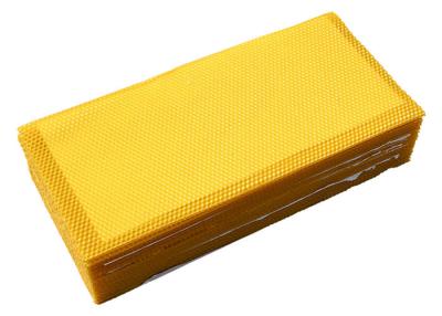 China Grade B Beekeeping 110g Beeswax Foundation Sheet for sale