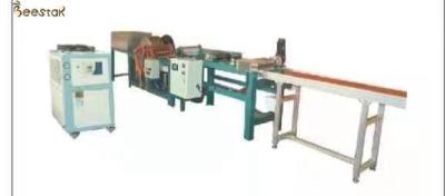 China Full Automatic Two Sheets One Time Beeswax Press Machine And Foundation Machine for sale