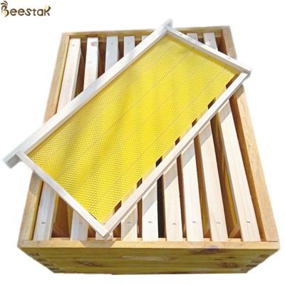 China Grade A Beeswax Foundation Beehive Wax Frames Base Sheets Bee Comb Beeswax Sheets for sale