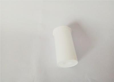 China Opaque White Plastic Pop Top Vials , UV Light Blocked Pharmacy Pill Containers for sale