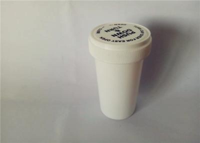China 100% Recylable Reversible Cap Vials White 30DR Moisture Resistant FDA Approved for sale