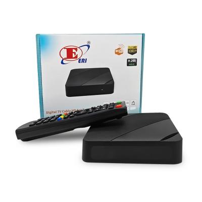 China DVB C Estándar Totalmente Arranque Logotipo Búsqueda automática hd digital set top box Dvb C Mpeg4 Hd Tv Tuner en venta