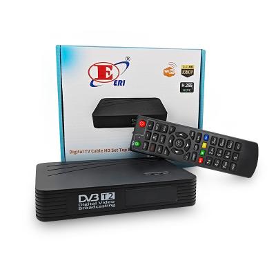China Bota de la salida video y audio encima de la caja digital de los sintonizadores de Logo Channel Memory Dvbt 2 en venta