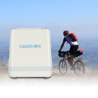 China Light Pulse Flow Portable Oxygen Concentrator Rechargeable Lithium Battery for sale