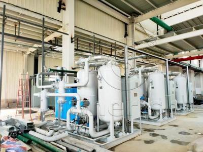 China Planta del generador del oxígeno del acero 24Nm3/Hr 1.0Mpa PSA en venta