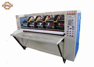 China Auto Feeding Thin Blade Slitter Scorer Machine For Corrugated Paper Easy Operation for sale