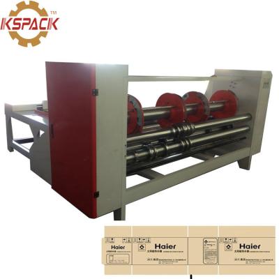 China Máquina excéntrica de alimentación de cadena de Slotter, máquina del corrugación de la fabricación de cajas en venta