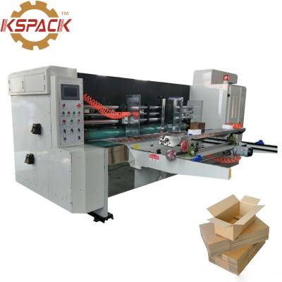 China Máquina rotatoria de alimentación automática de Slotter fabricación de cajas acanalada del cartón en venta