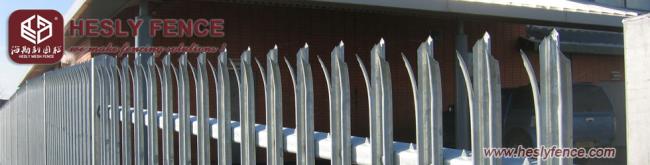 HESLY Steel Plalisade Fencing