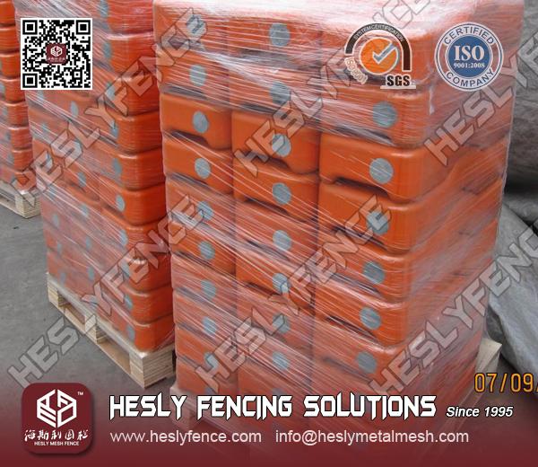 Blow Mould Plastic Fencing Block