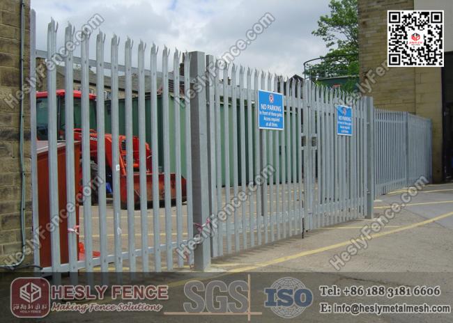 Steel Palisde Fencing Gate
