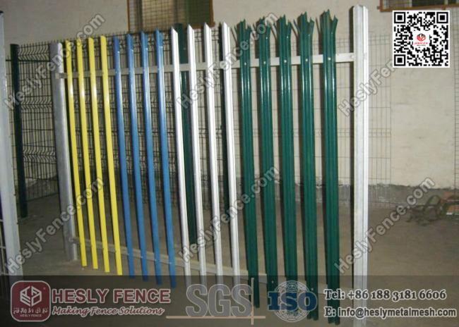 PVC coated Palisade Fencing