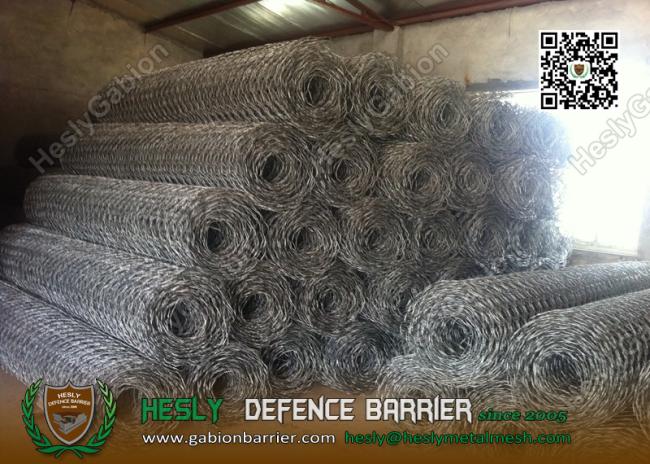 260g hot dipped galvanised steel wire gabion box