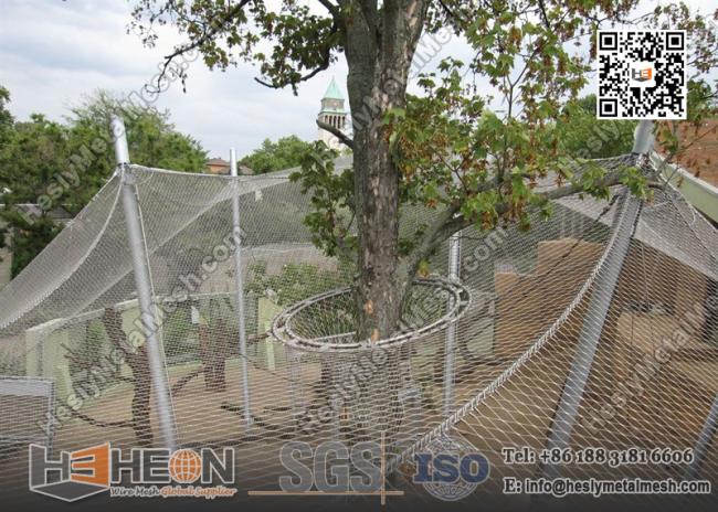 Stainless Steel Wire Cable Animal Cage